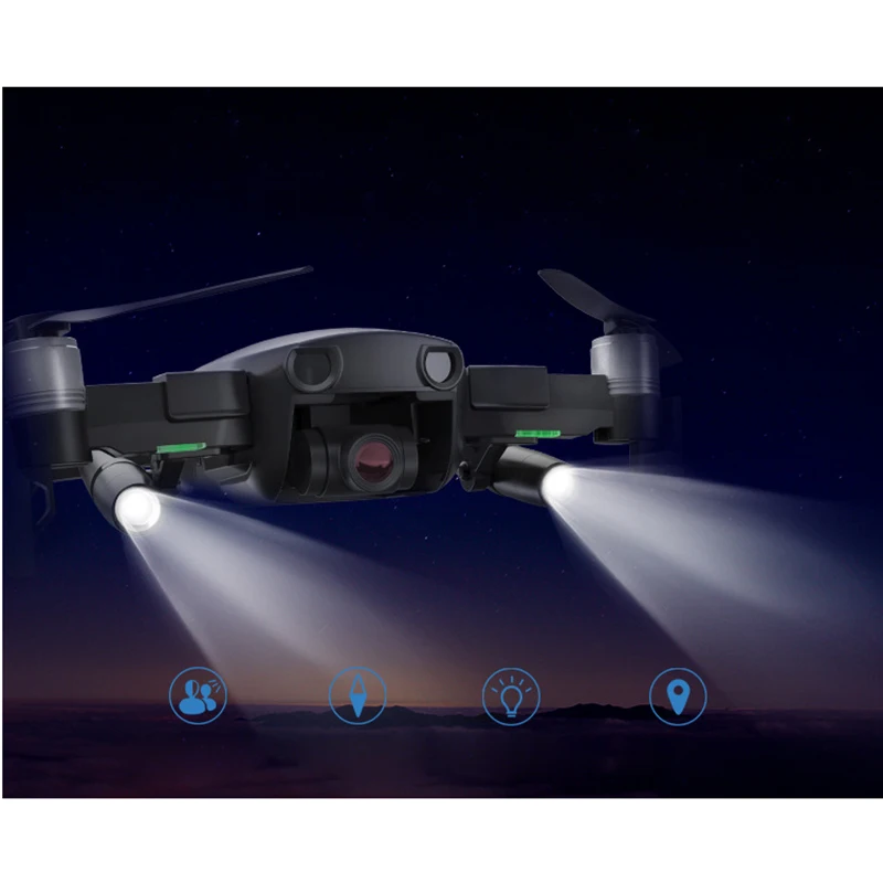 

PGYTECH Mavic Air Led lamp light Without battery fill-in light searching guide Light in night for DJI mavic air accessories