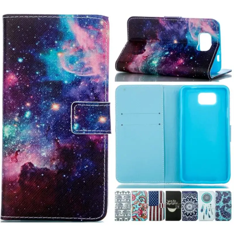 

Case For Coque Samsung Galaxy Alpha G850F G850 G850F G8508S Flip Leather Cover Phone Elephant Flower Sky Safflower Capa E23Z