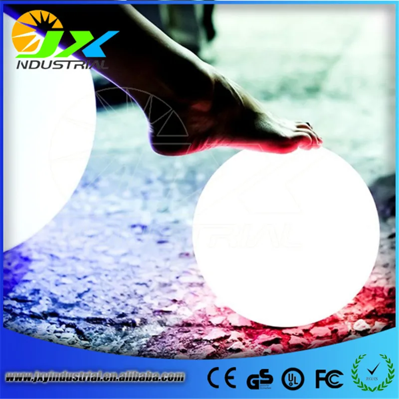 

free shipping 20cm 10inch IP68 LED Floating Ball/LED Magic Ball led illuminated swimming pool ball light