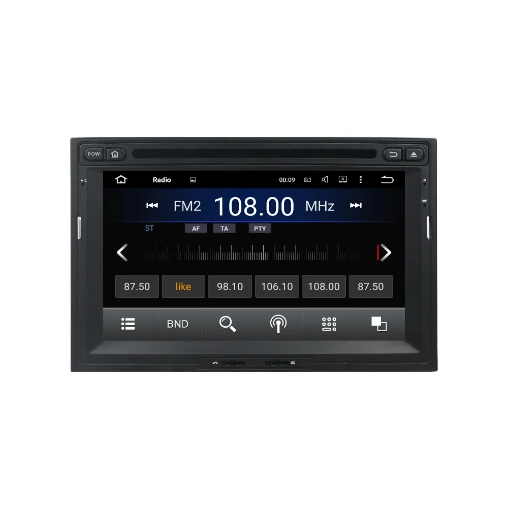 Best KLYDE 7" 2 DIN Android 8.1 Car Radio For CITROEN Berlingo 2010-2016 Car Audio Flansh 16GB Stereo Multimedia RAM 2GB With Canbus 3
