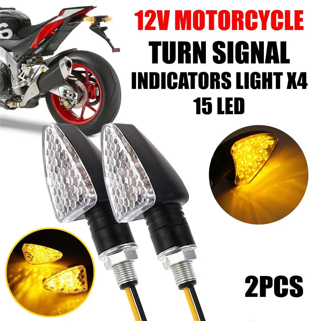 Franchise Replacement Bulbs 2pcs 15 Led 12V Motorbike Motorcycle Turn