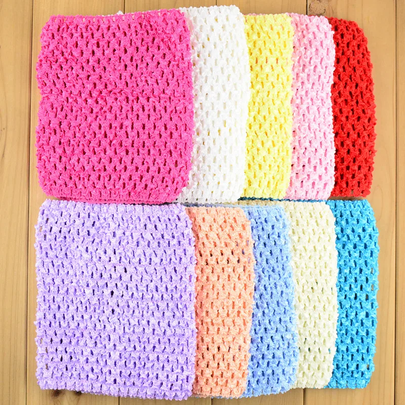 

30pcs/lot Popular 6 Inch Elastic Crochet Tutu Tops Knitted Ballet Tube Wrap for New Born Babe Photography Props H015