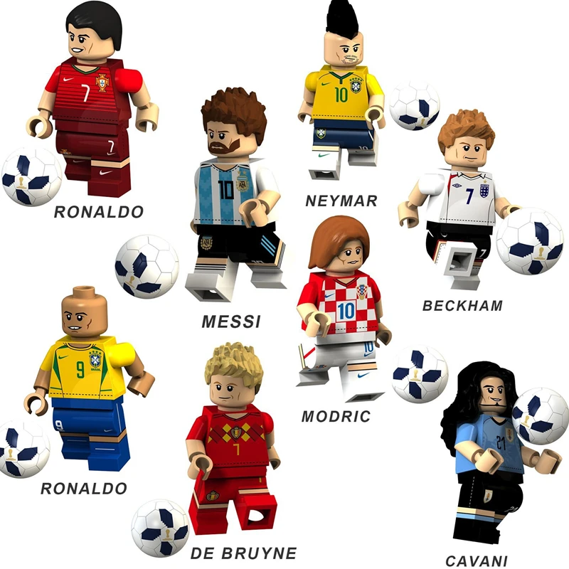 Buy 4Pcs/8Pcs 2018 Russia World Cup Football Player