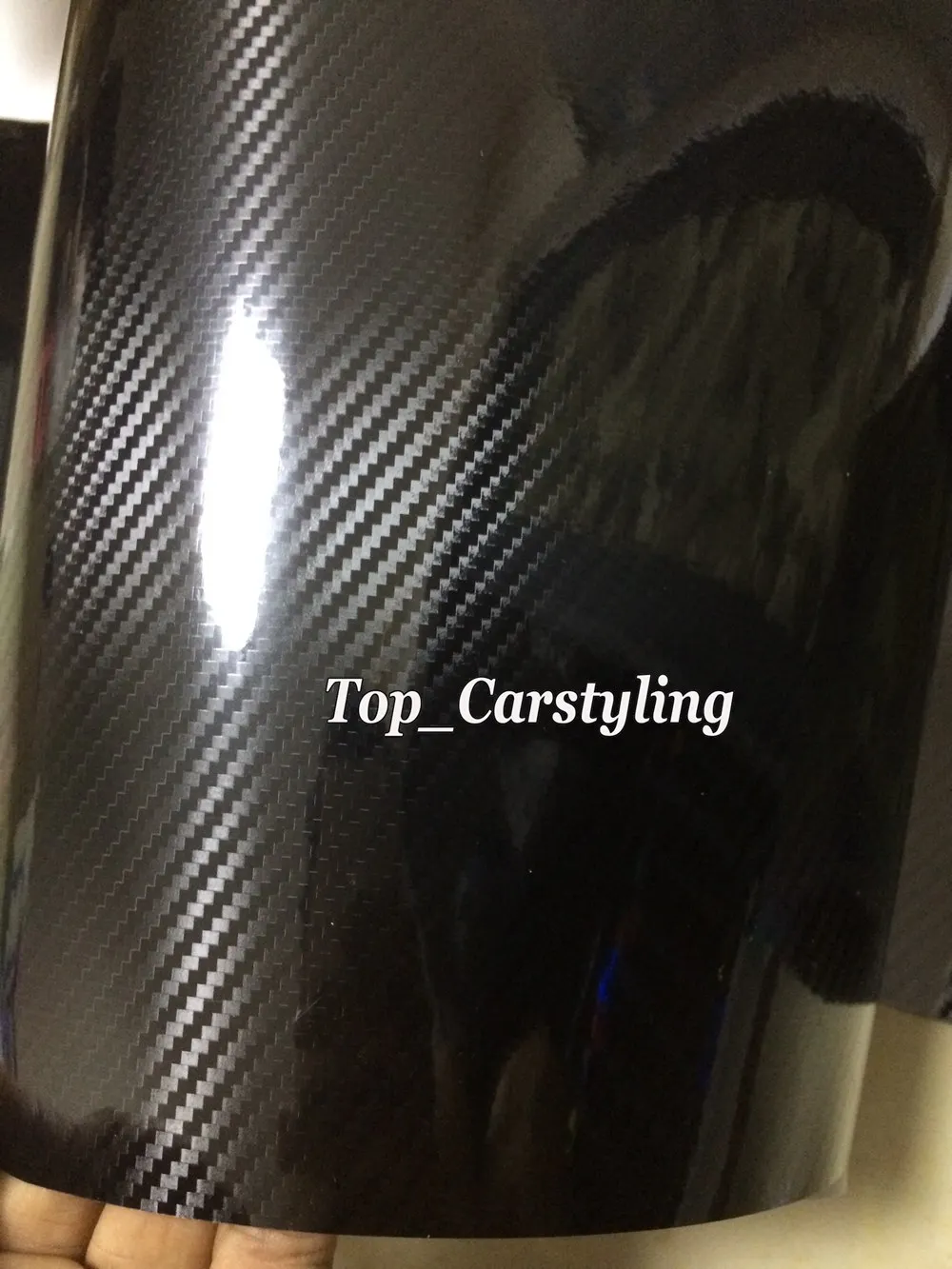 untral Gloss Carbon fibre 5d 4d 3d car wrapping film sheets (10)