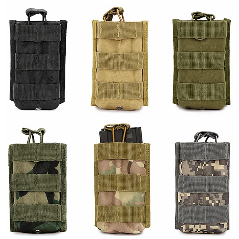 Outdoor Tactical Talkie Bags Molle Rifle Mag Pocket Sports Pendant ...