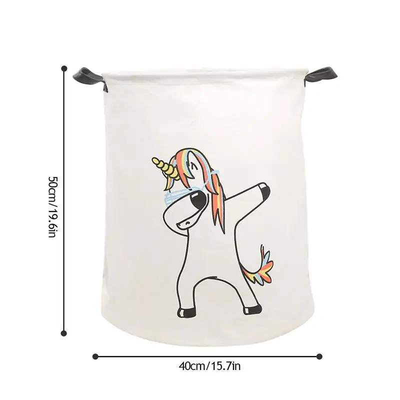 يونيكورن طوي الغسيل سلة التخزين المنزل سلة كبيرة ل لعبة الغسيل سلة الملابس القذرة أشتات يونيكورن تخزين سلال