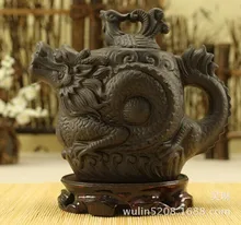 2015 neue Ankunft Porcelana Teekanne Topf 530 ml Drachen Tetera Authentische Große Kapazität Ton Tee-Set Wasserkocher Kung Fu Chinesischen keramik