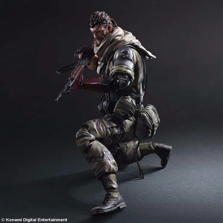 

Model Toy Anime METAL GEAR SOLID 2 Play Arts Kai METAL GEAR SOLID Action Figures Playarts Kai Snake PVC 280mm Collectible