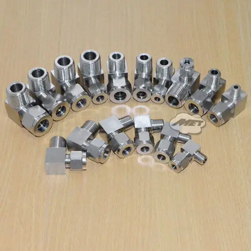 

Brand New 3/8" NPT To 10mm 3/8" Compression Male Elbow Double Ferrule Stainless Steel 304 FittingsHigh Quality