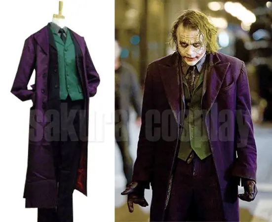 the dark knight joker full set halloween cosplay costume any size on aliexpresscom alibaba group