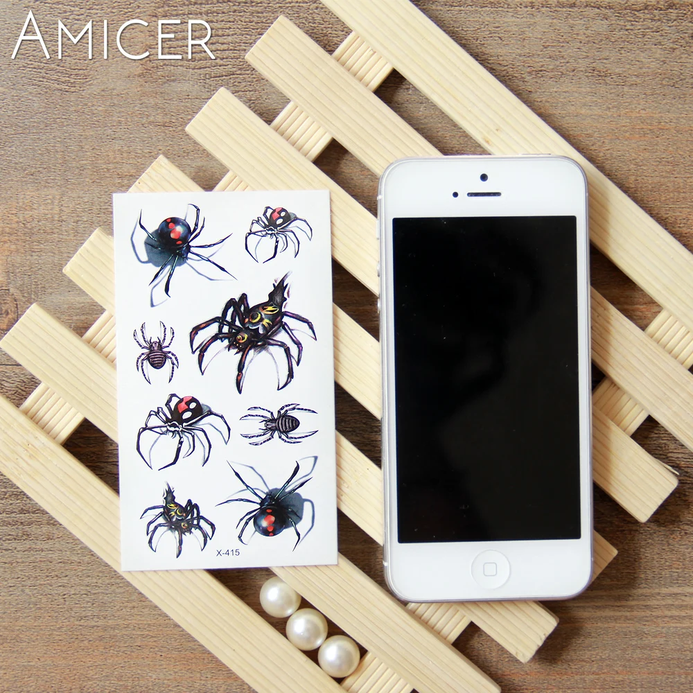 3d اللون tattos العنكبوت الوشم هيئة الفن المؤقتة وهمية ملصقات الوشم فلاش الوشم للرجال النساء فتاة على الجسم 3d اللون tattos العنكبوت الوشم هيئة الفن المؤقتة وهمية ملصقات الوشم فلاش الوشم للرجال النساء فتاة على الجسم