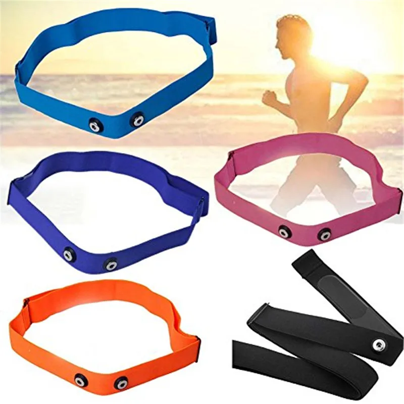 

5 Colors Heart Rate Chest Belt Elastic Belt Strap Band For Polar Sport Running Heart Rate Monitor For Bluetooth Fitness Tool