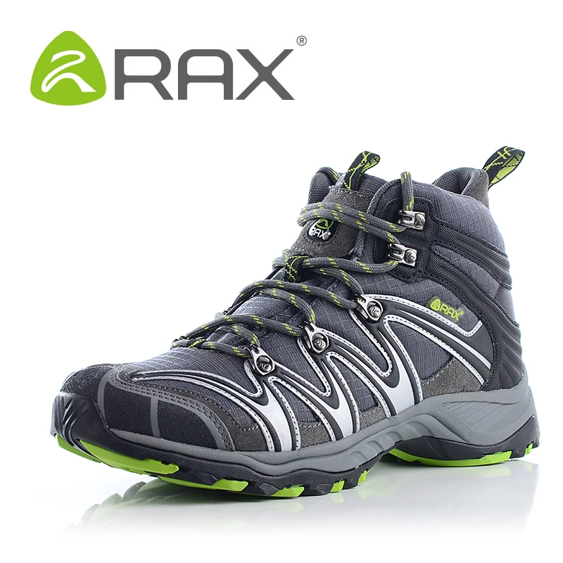 RAX Men Repellent Hiking boots Lightweight Breathable Hiking Shoes Men Senderismo Climbing