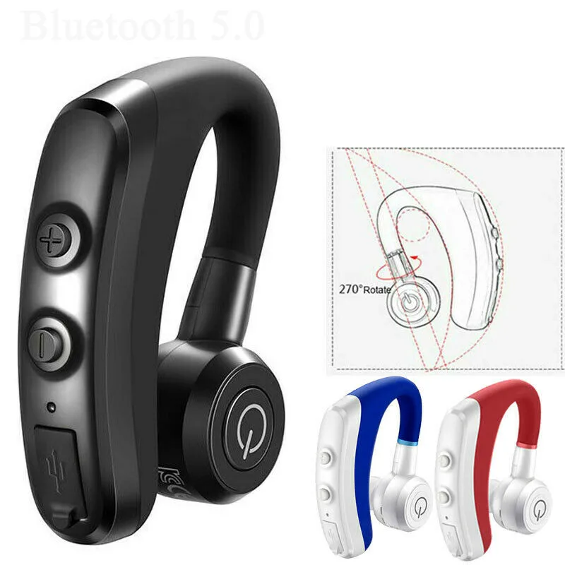 Беспроводные наушники Bluetooth 5,0 наушники 5H время разговора с микрофоном громкой связи для водителя автомобиля|Наушники и гарнитуры| | АлиЭкспресс