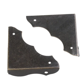 

30PCS Antique Bronze Corner Decorative Feet Leg Corner Protector for Box