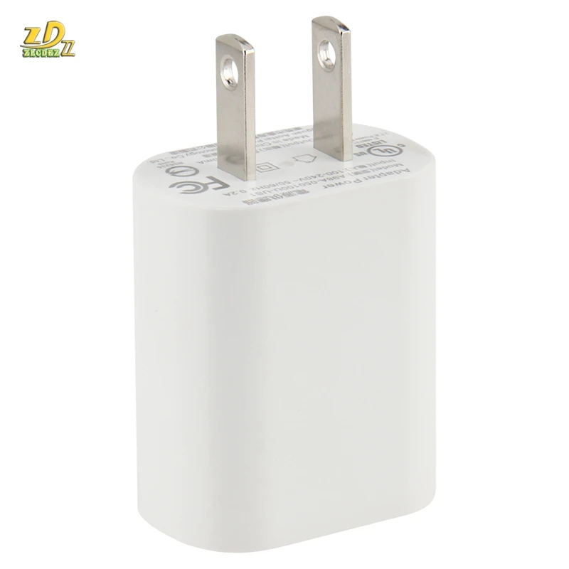 White 50 шт. mi ni USB настенное Зарядное устройство 5V 1A USB для путешествий, походная телефон Зарядное устройство штепсельная вилка американского стандарта для samsung Xiaomi mi 8 huawei Iphone htc Универсальный - Color: White