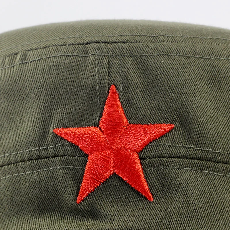 Military Hats Men's Embroidery Star Flat Top Brand Patriot Classic Truck Warrior Army Camouflage caps navy stars marines bone