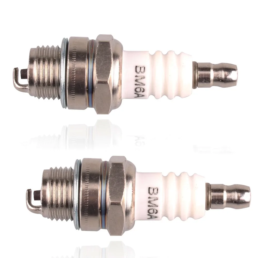 2x New High Performance Universal Minimoto ATV Dirt Bike Spark Plug for