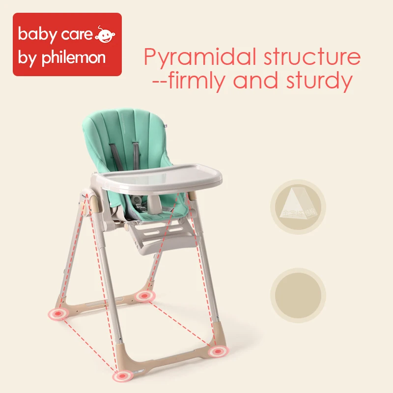 BabyCare Baby HighChair Adjustable Foldable Folding Kid Dinner Table Seat Chair Five Point Seat Belt Infant Feeding High Chair BabyCare Baby HighChair Adjustable Foldable Folding Kid Dinner Table Seat Chair Five Point Seat Belt Infant Feeding High Chair