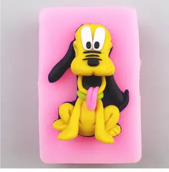 

Cake Decorating Tools Cooking Tools Free Post New Cute Dog Pluto Fondant Cake Decoration Mold Bakeware Food Grade Liquid Green