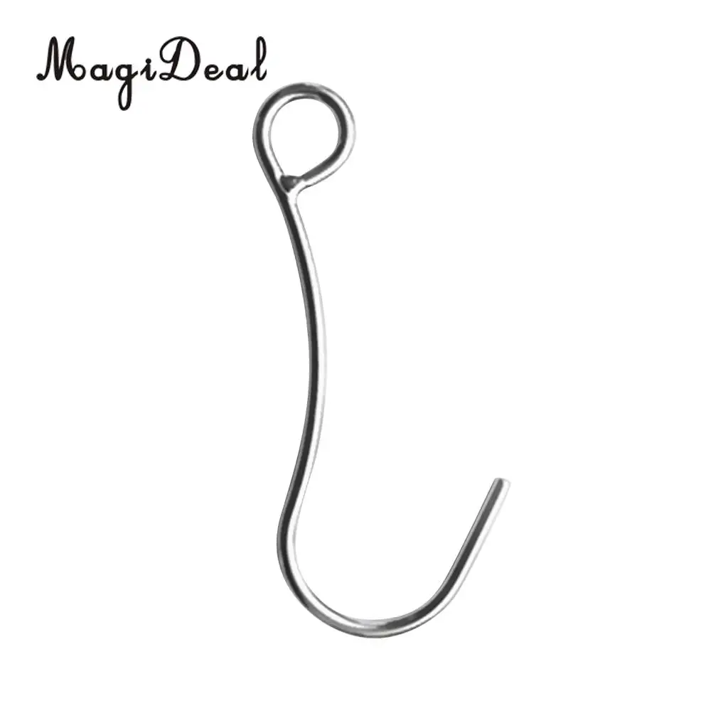 MagiDeal Heavy Duty Stainless Steel Scuba Dive Current/Drift Diving Reef Single Hook 15cm Safety Underwater Sport Equipment Acce