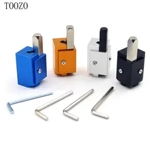 Aluminum Allloy Corner Chisel Square Hinge Recesses Mortising Right Angle Knife Wood Carving Chisel For Woodworking Tools