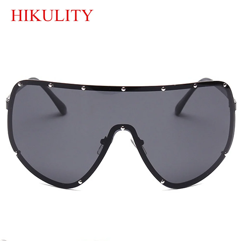 One Piece Chic Sunglasses Polarized Women Cool Oversize Shades Eyewear