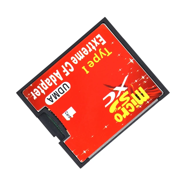Adaptador TISHRIC Micro SD para Compact Flash