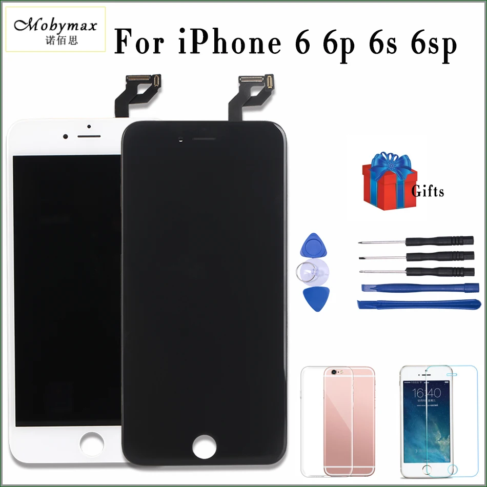 

100% Tested for iPhone 6 6s LCD Display Touch Screen Digiter Replacement for iphone 5s 6 6s plus screen assembly OEM quality