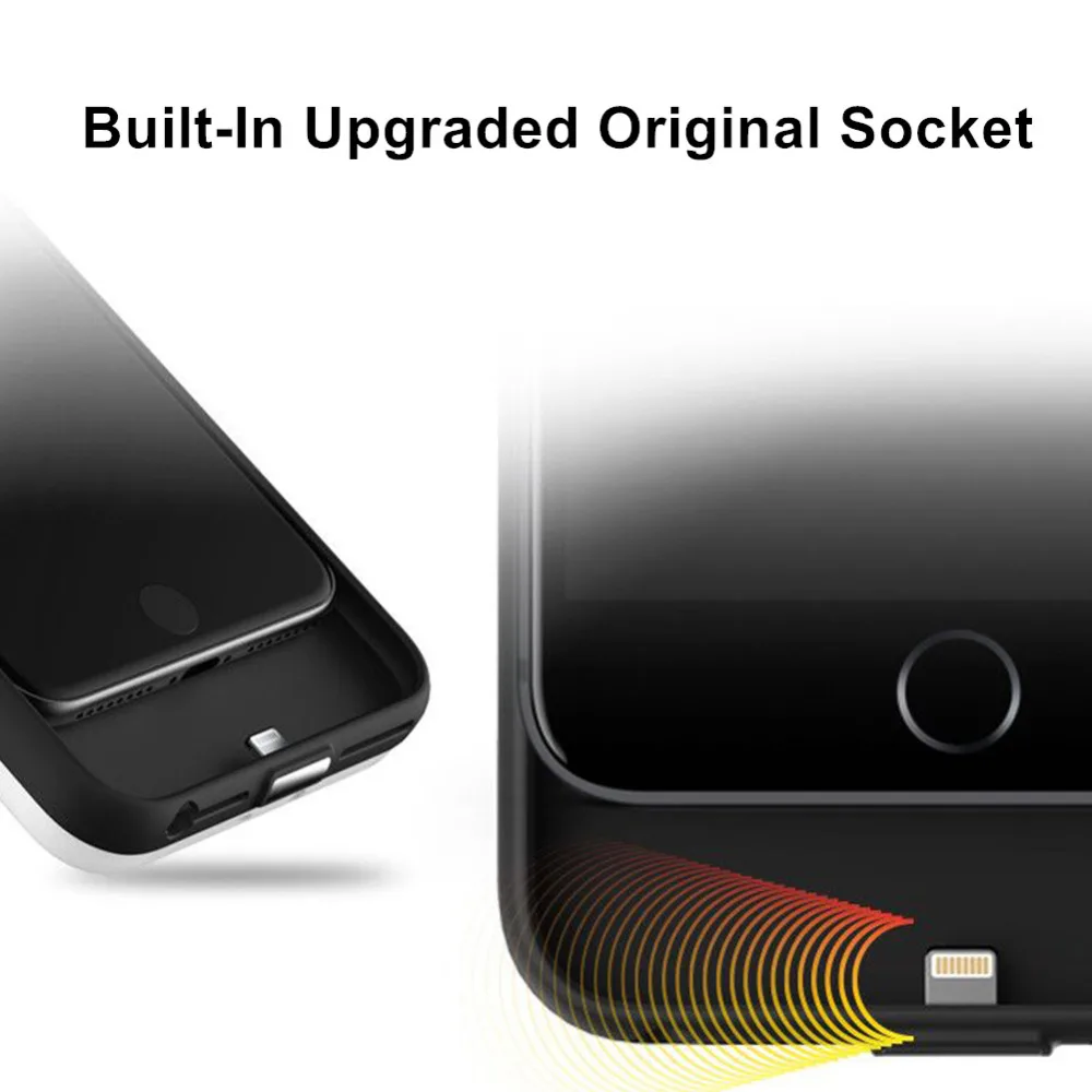 For iphone 7 Battery Case Battery Case Phone Case Small Speaker 3 in 1 Charger Cover Power Bank For iphone 6 6s 7 Battery Case (8)