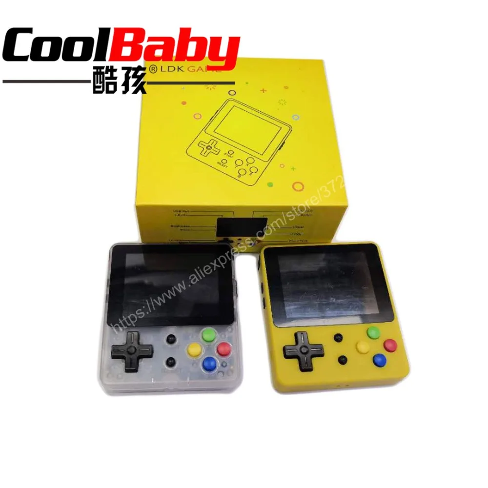 

2019 NEW LDK game 2.6inch Screen Mini Handheld Game Console Nostalgic Children Retro game Mini Family TV Video Consoles