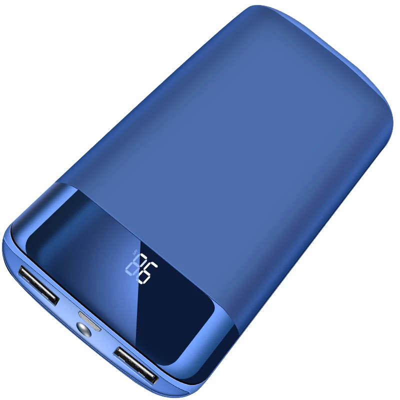 2018 HOT Sale Universal Power Bank 10000mAh Dual USB LCD Powerbank External Battery Charger For Mobile Phones Tablets Poverbank