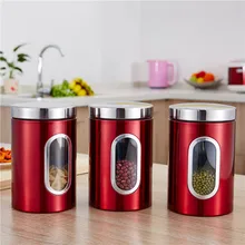 3pcs Stainless Steel Seasoning Spice Storage Box Condiment Bottles Shaker Jars Organizer BBQ Cooking Herbs Kitchen Accessories 3pcs Stainless Steel Seasoning Spice Storage Box Condiment Bottles Shaker Jars Organizer BBQ Cooking Herbs Kitchen Accessories