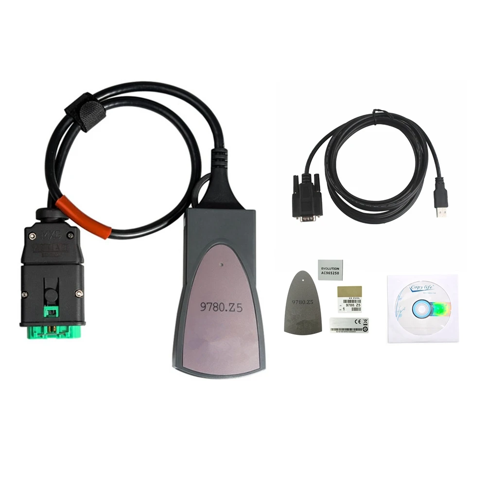 Lexia PP2000 Lite версия для Citroen/peugeot Diagbox V7.83 OBD2 считыватель кодов Многоязычная Lexia 3 V48/V25 прошивка 921815C