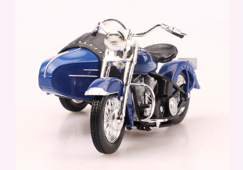 Maisto 1:18 Harley 1952 FL HYDRA GLIDE мотоцикл с коляской литой металлический велосипед Модель Бесплатная доставка