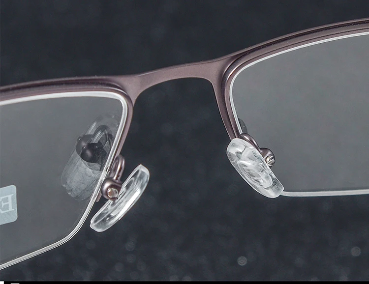 Eagwoo, широкие очки для лица, полуоправа, оптическая оправа, бизнес очки для глаз, большие очки с пружинным дужком, D9172