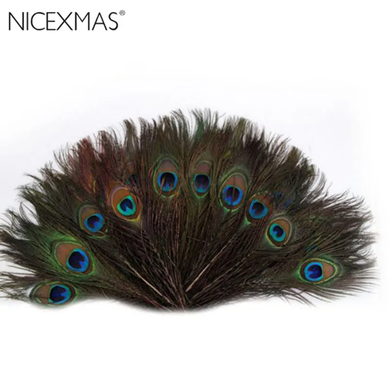 

Beautiful Natural Peacock Tail Feathers Eyes Feathers Decorations for Craft / Art / Dress / Hats / Bridal Costume