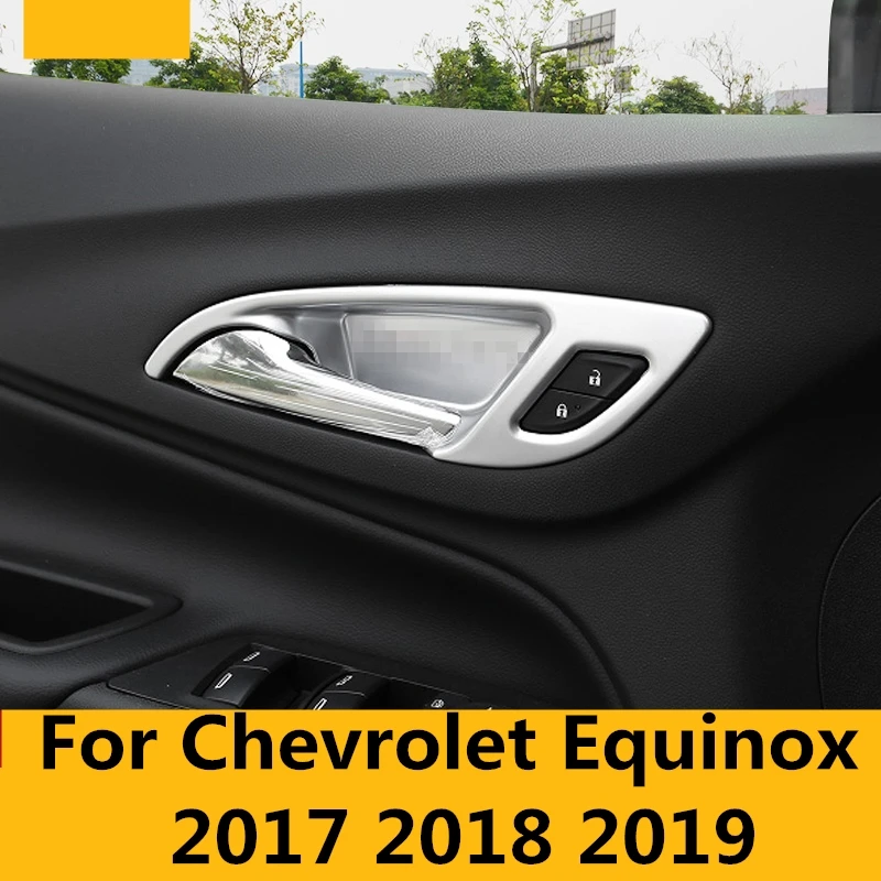Для Chevrolet Equinox 2017 2018 2019 Крышка для автомобиля Стайлинг ABS Матовый Серебристый