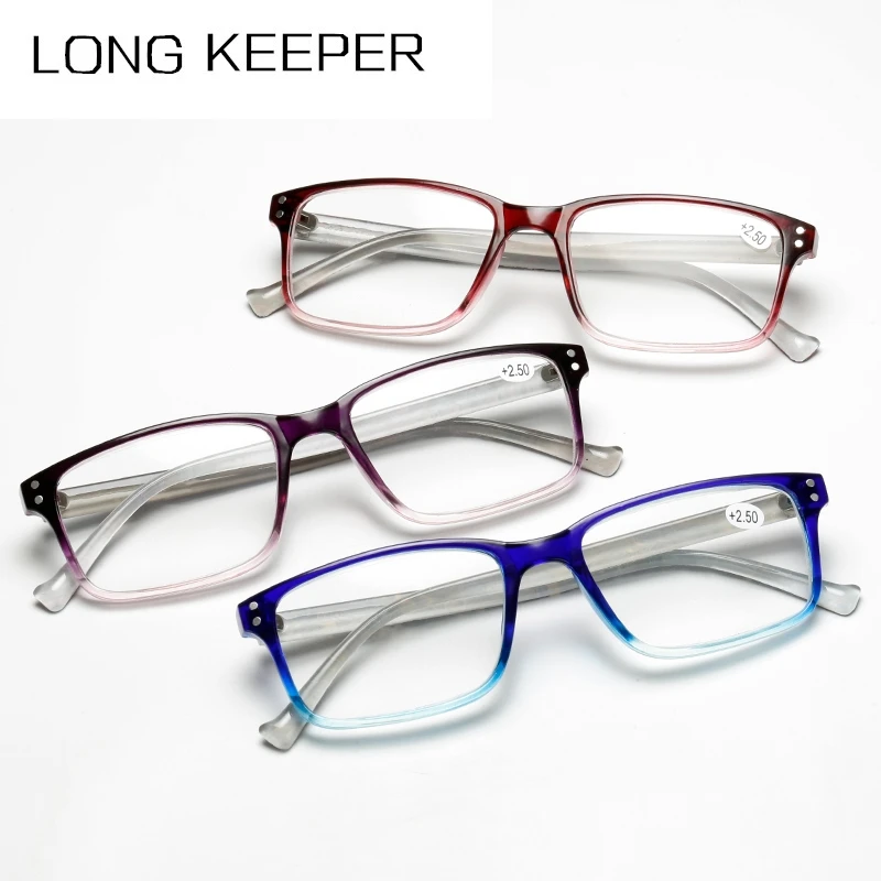 

Women Men Suqare Reading Glasses Hyperopia Reader Eyeglasses For Female Male Retro Presbyopic Glasses +1.0 1.5 2.0 2.5 3.0
