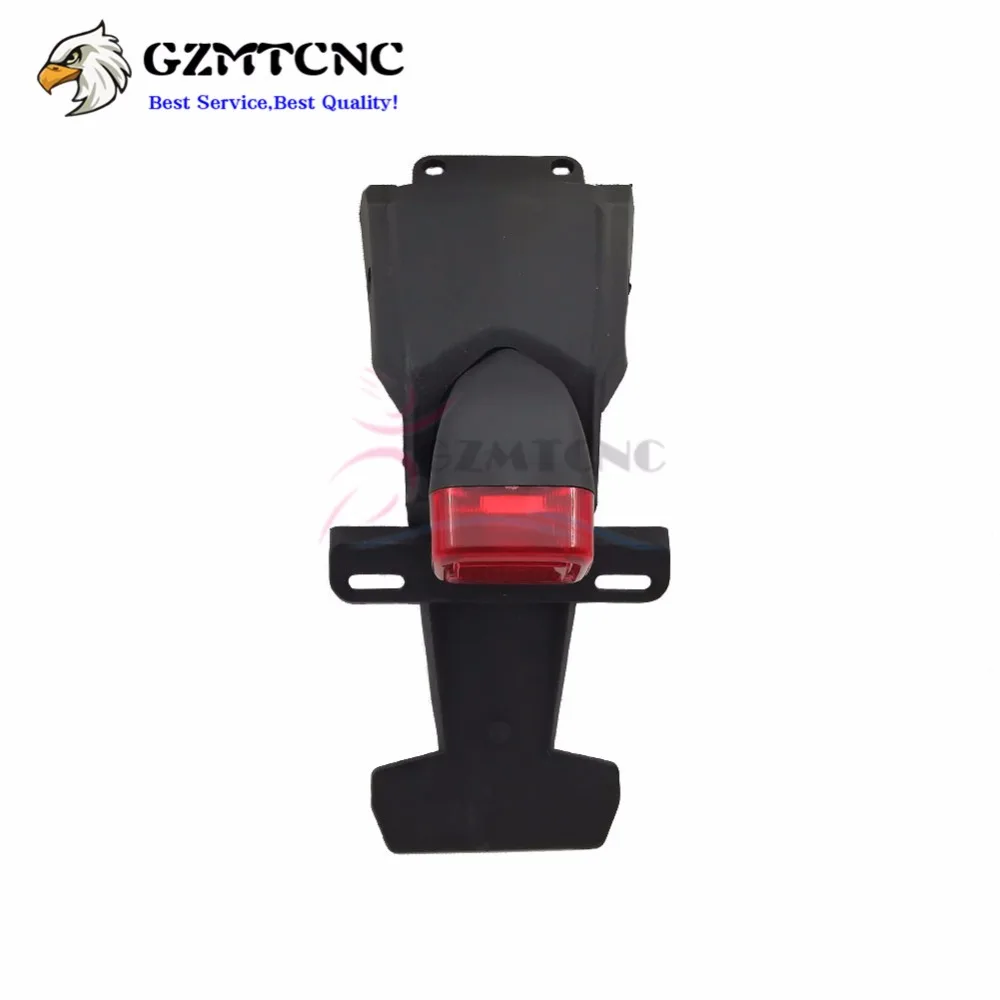 

XG250 Rear Fender Mudguard Turn Signal Flasher Mudflap Plate w/ Taillight Splash Guard License For Yamaha Tricker XG 250 04-14