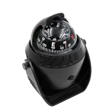 Открытый авто электронный компас навигация приборной панели крепление морской лодки черный морской аксессуары