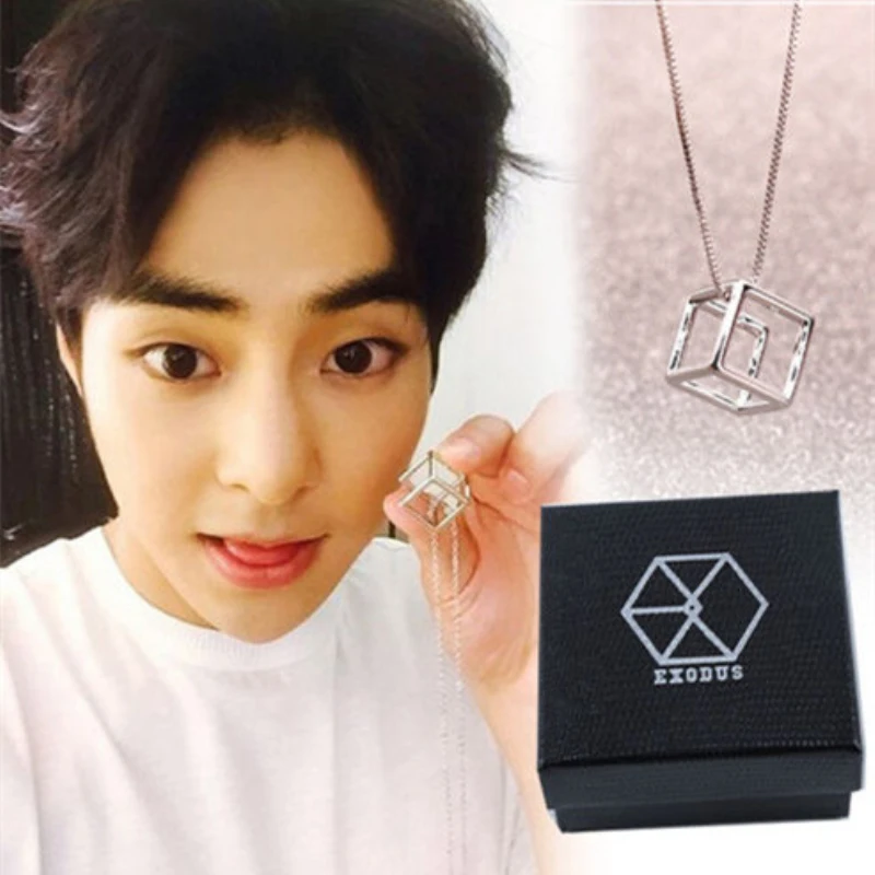 Mainlead Kpop Harejuku Exo Xiumin Золотое ожерелье | Украшения и аксессуары