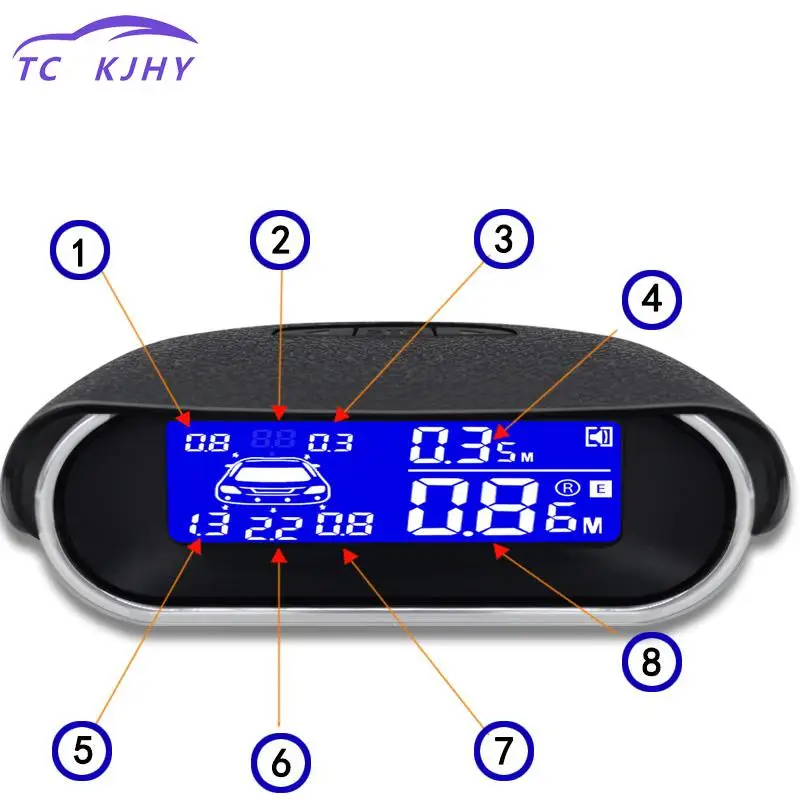 

2018 Auto 8/sensors Parking Sensors Electronics Cars Parking Assistance Reversing Radar Car Detector Parking Assistance Parking