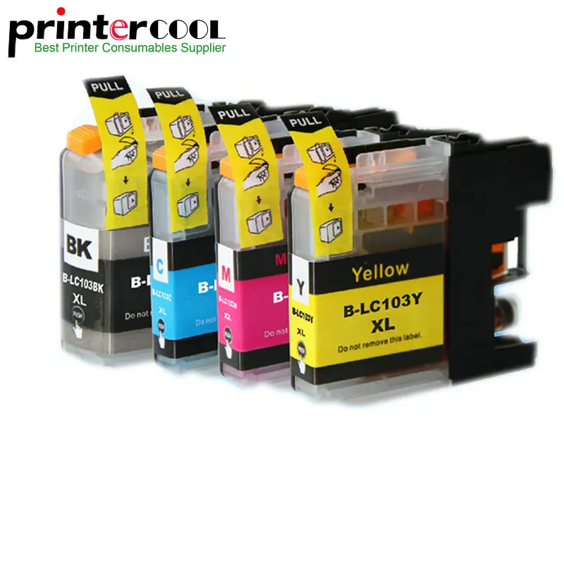 

for brother lc103 ink cartridge for brother DCP-J152W MFC-J245 MFC-J285DW MFC-J450DW MFC-J470DW MFC-J475DW printer