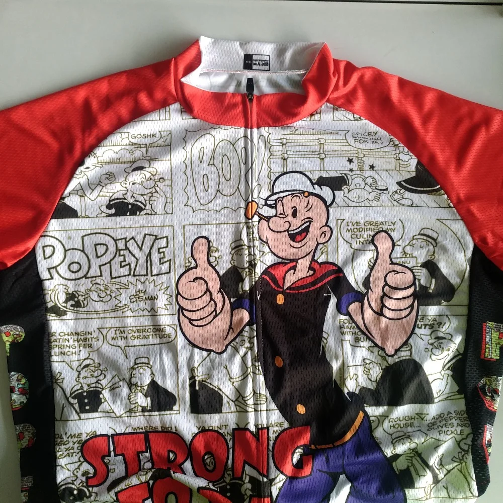 Popeye, Майки для велоспорта, мужская летняя одежда с коротким рукавом, одежда для велоспорта, MTB, быстросохнущая одежда для велоспорта, спортивная одежда, Ropa Ciclismo