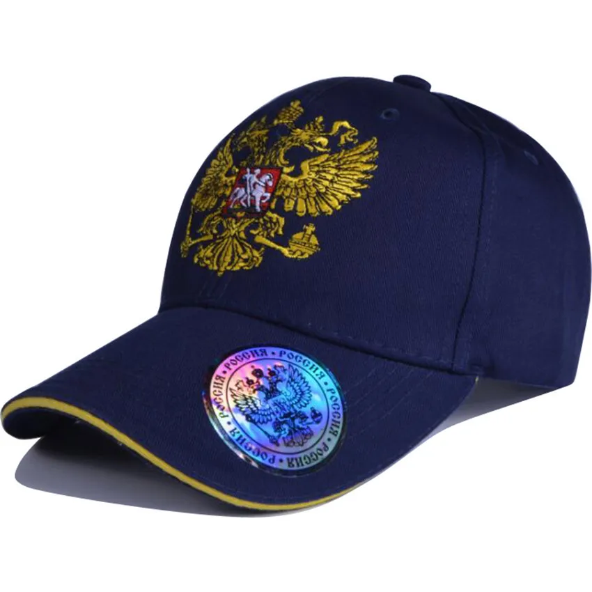 Тактическая бейсбольная кепка герб России с вышивкой Snapback шляпа мужская женская