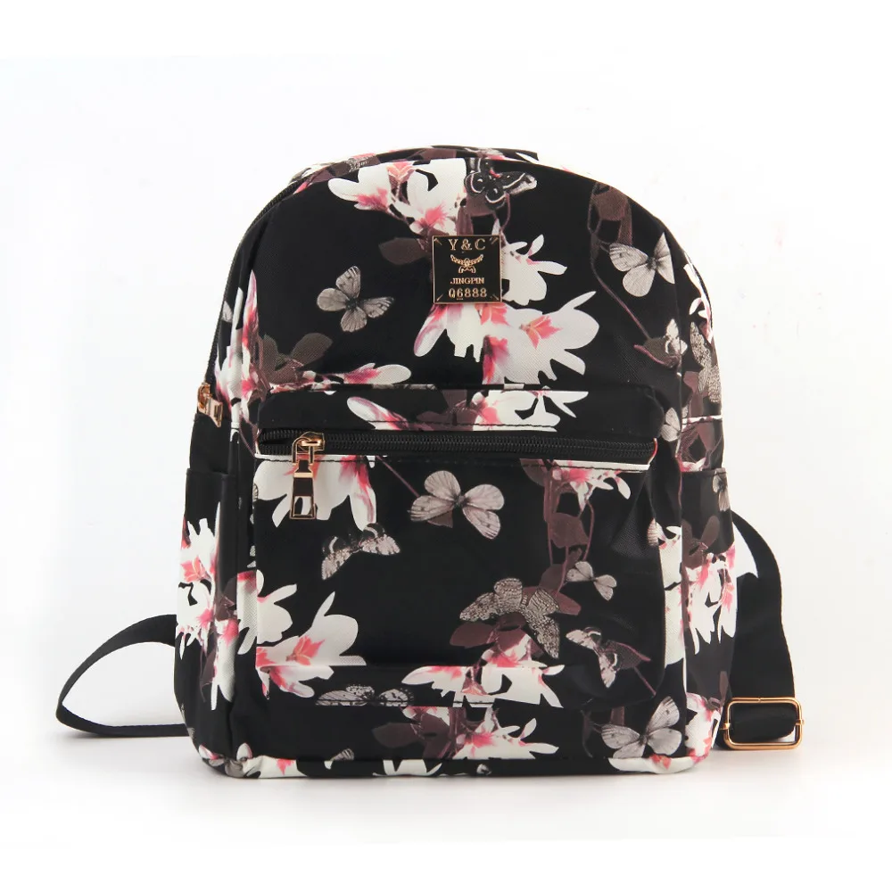 women floral printed pu pu leather bag school bags women floral printed pu pu leather bag school bags