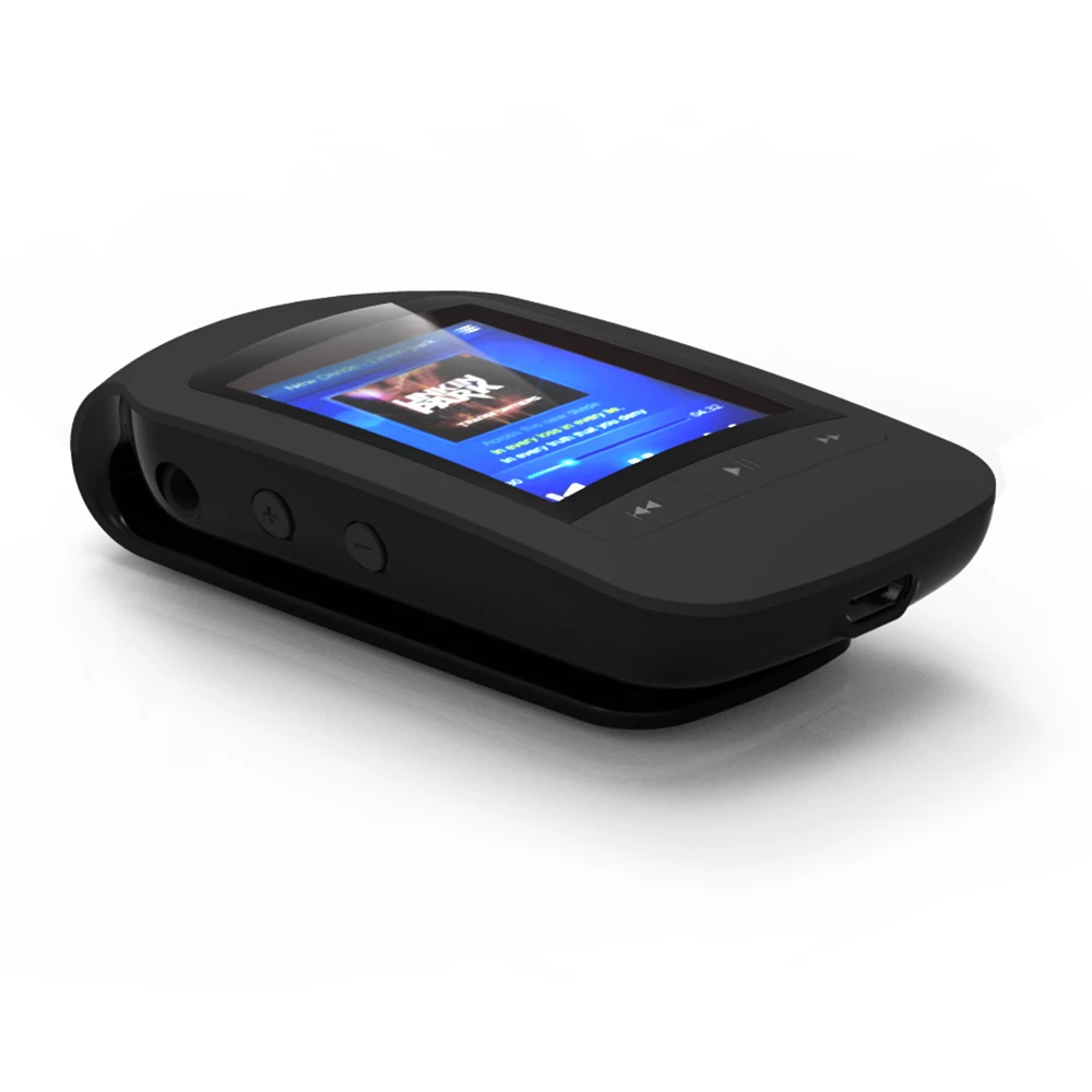 Спортивный Mp3 плеер с клипсой Bluetooth 4,0 8 ГБ Mp3 музыкальный плеер спортивный шагомер FM радио Запись слот для sd-карты 1,8 дюймов