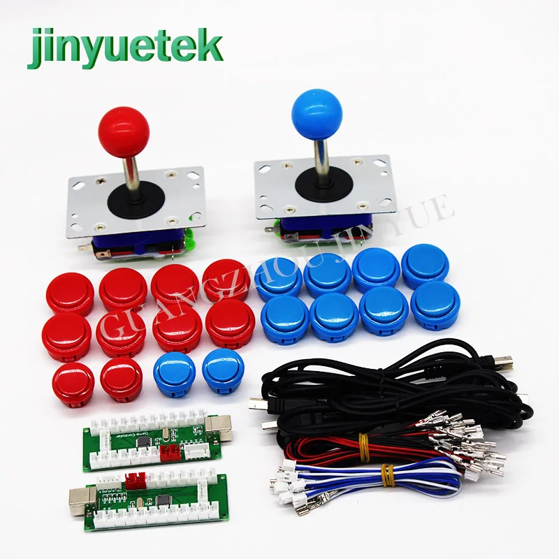 Оригинальная аркадная игра 2 шт. джойстик + кнопка Sanwa PCB USB к JAMMA PC PS/3 контроллер для