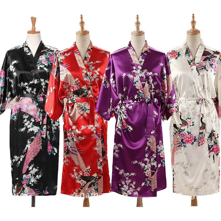 Aliexpress.com : Buy Long Style Lady's Bath Robe Japanese Traditional ...